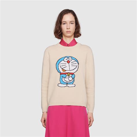 doraemon sweater gucci|doraemon x gucci colors.